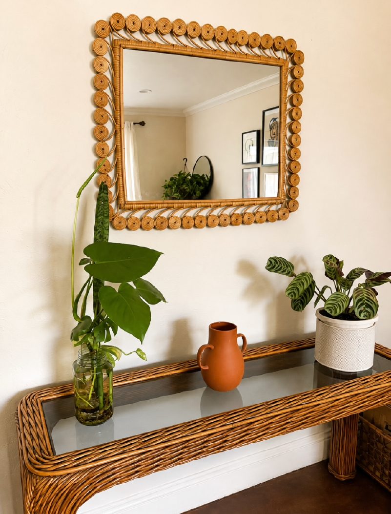 Instagram post - Rattan armchair